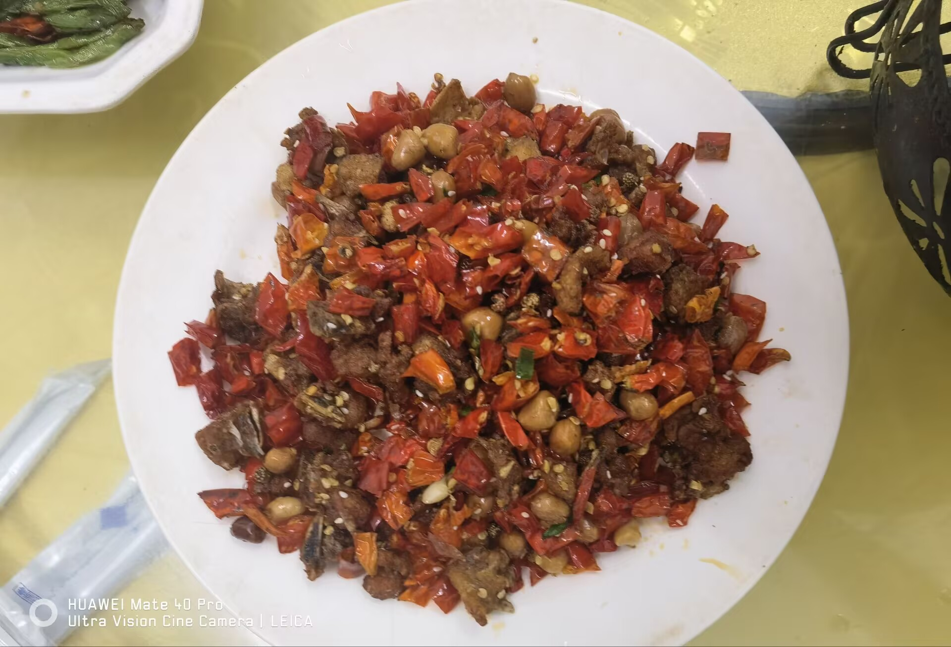 辣子鸡（辣椒比鸡丁多）